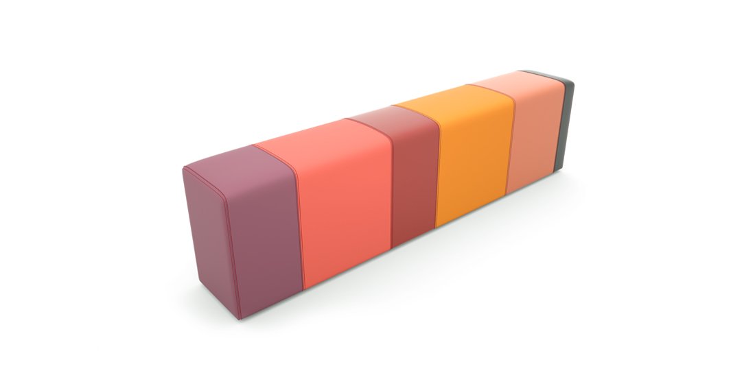 Citrus Seating Anthony Modular Bench Soft Seating System