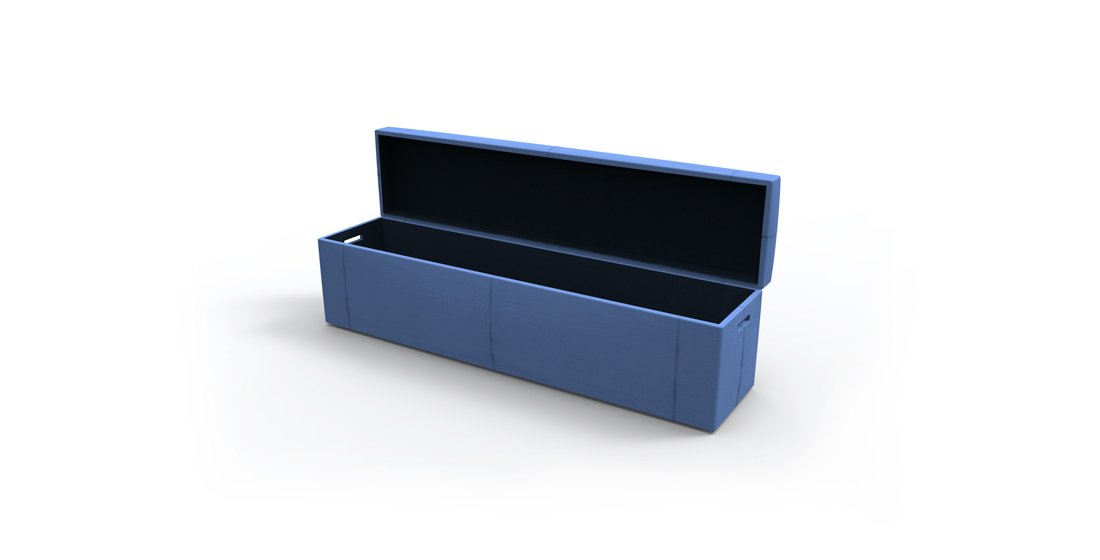 Citrus Seating Pandora Bench with Storage