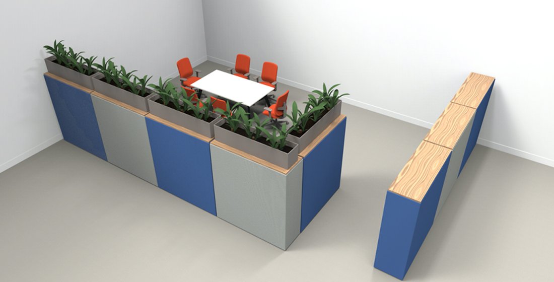 Citrus Seating Wallace Modular Office Wall System